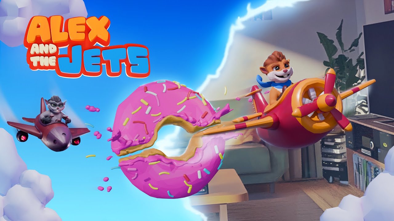 Alex and the Jets — аркадный MR-шутер от HOOP-O Studios