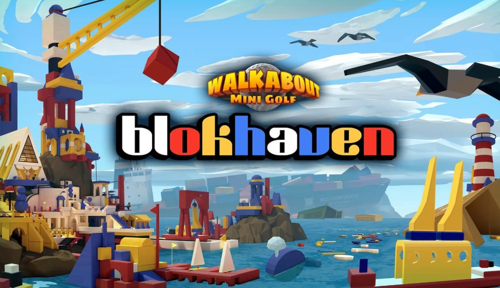 Blokhaven в Walkabout Mini Golf — 7 мая! Новый курс про город из затонувших игрушек!
