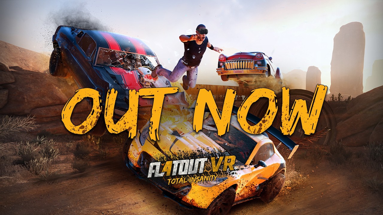 FlatOut 4: Total Insanity VR в шлеме — это как если бы «Тачки на прокачку» встретили «Джекаасс»!