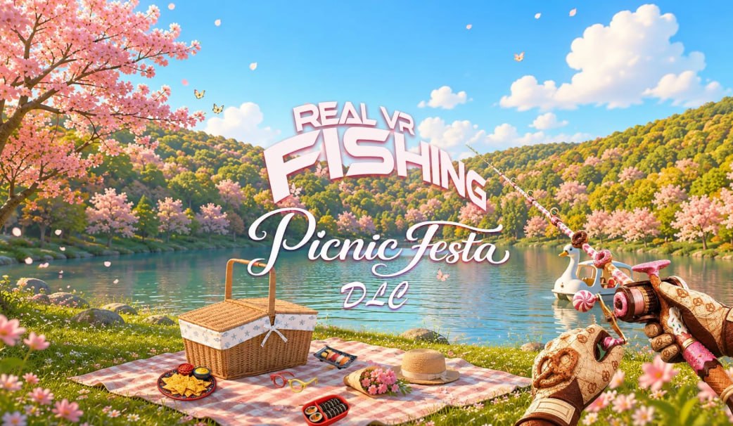 28 мая в Real VR Fishing выйдет дополнение Picnic Festa стоимостью $8.99. Разработчики подготовили тематическое обновление, посвящённое отдыху на природе.