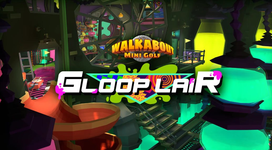 Студия Mighty Coconut анонсировала дату выхода нового дополнения Gloop Lair для VR-игры Walkabout Mini Golf. Релиз курса состоится 13 августа.