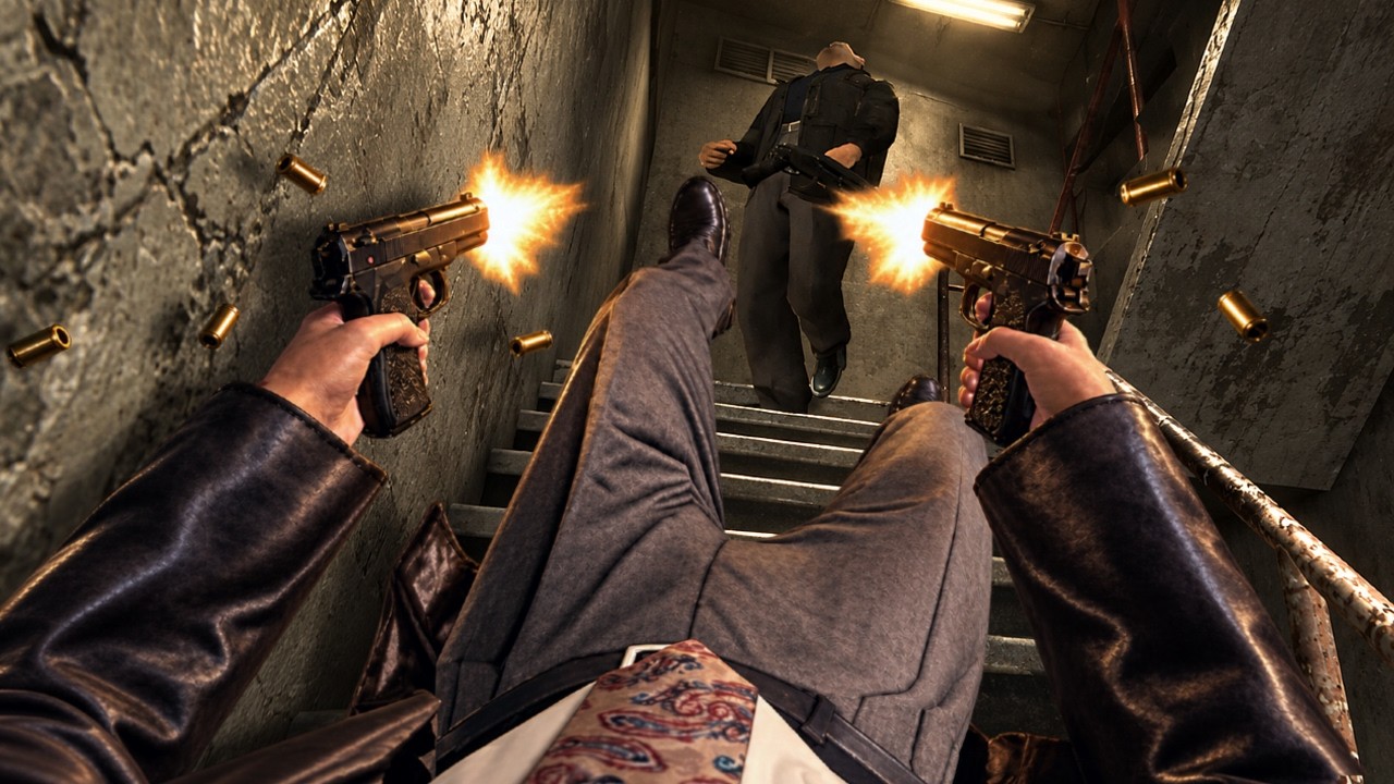 Две беретты и нуарная атмосфера: Max Payne 2 получил полноценный VR-мод